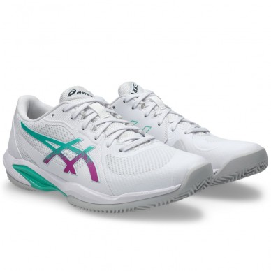 Asics Solution Swift FF 2 Clay white digital sakura 2026 padel shoes