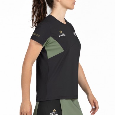 T-shirt Bullpadel Pampan Black