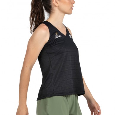 T-shirt Bullpadel Piura Black