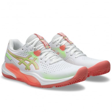 Asics Gel Challenger 15 Padel white guava 2026 Padel Shoes