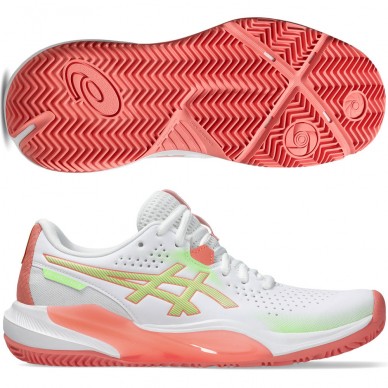 Asics Gel Challenger 15 Padel white guava 2026 Padel Shoes