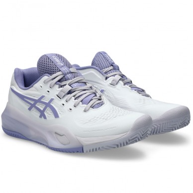 Asics Gel Resolution X Clay White Bluebell 2026 Padel Shoes