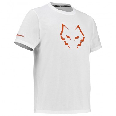 T-shirt Babolat Cotton Tee Lebrón White