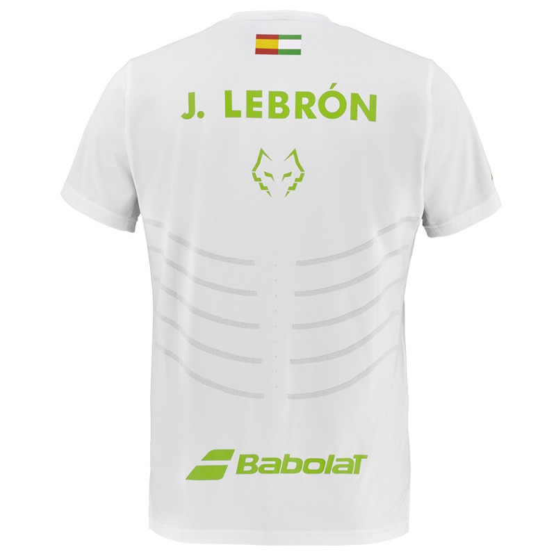 T-shirt Babolat Tee Replica Lebron white