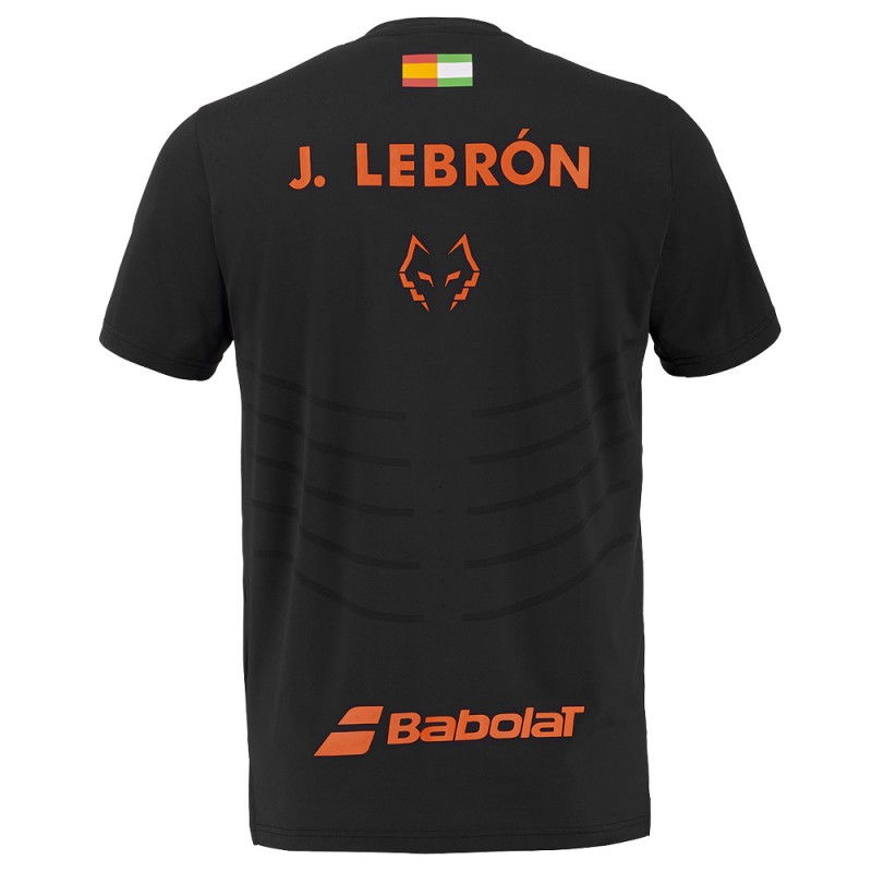 T-shirt Babolat Tee Replica Lebron black