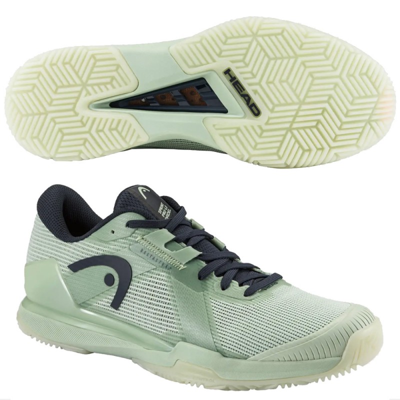 Head Sprint Pro 4.0 Padel Men green blueberry 2026 padel shoes
