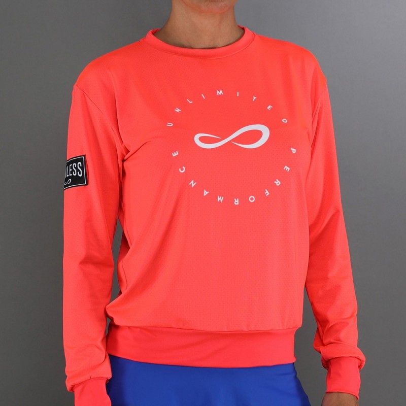 Sweatshirt Endless Inner Tech ruby