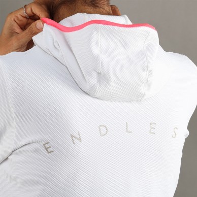 Sweatshirt Endless Breath Line white delave