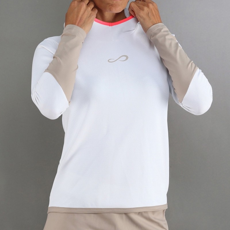 Sweatshirt Endless Breath Line white delave
