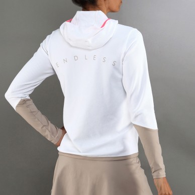 Sweatshirt Endless Breath Line white delave