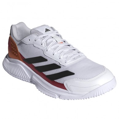 Adidas Courtquick Padel M white lucid orange 2026 padel shoes