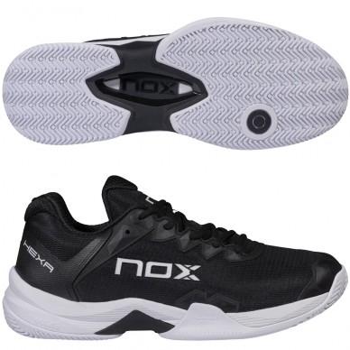 Nox ML10 Hexa black white 2026 padel shoes