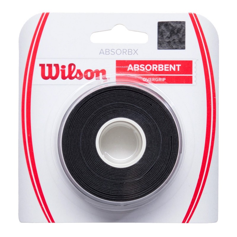Overgrips Wilson Absorbx 3 Pack black