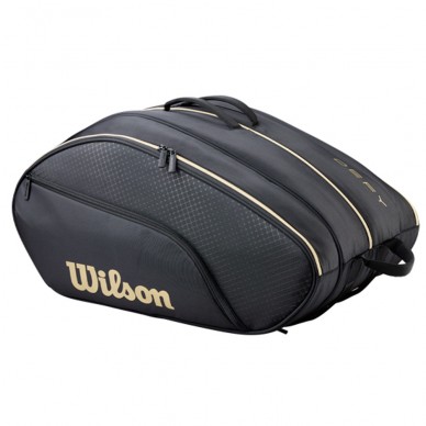 Wilson Defy V1 black gold 2026 padel bag