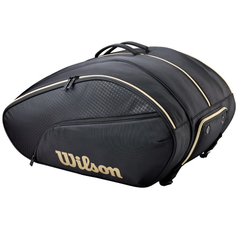 Wilson Defy V1 black gold 2026 padel bag