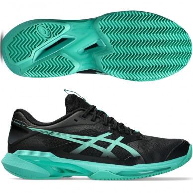 Asics Solution Speed FF 4 Clay black aurora green 2026 padel shoes