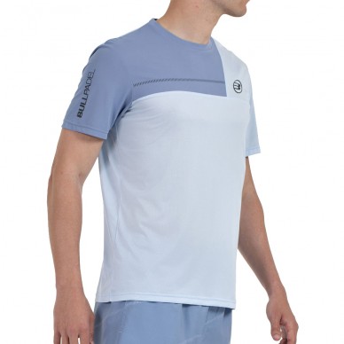 T-shirt Bullpadel Cacin blue glacier vigore