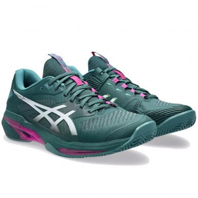 Asics Solution Speed FF 4 Clay Dark Neptune White 2026 Padel Shoes