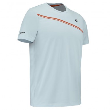 T-shirt Babolat Play Cneck TEE blue