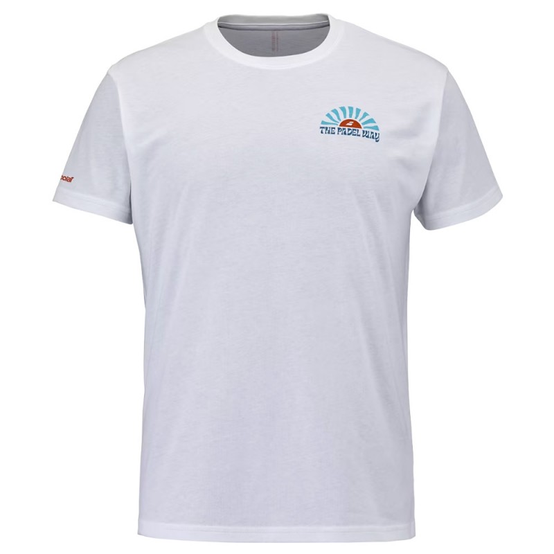 T-shirt Babolat Perf Cotton Tee white