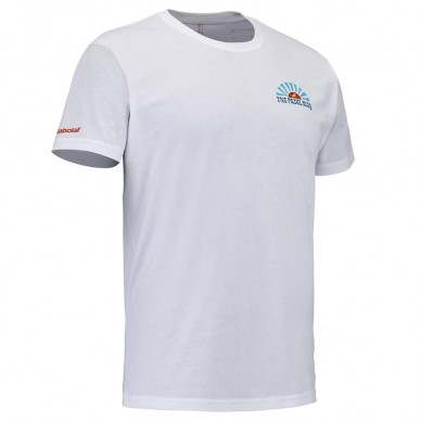 T-shirt Babolat Perf Cotton Tee white