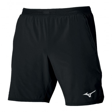 Short Mizuno Tennis 9 Inches Laser Black