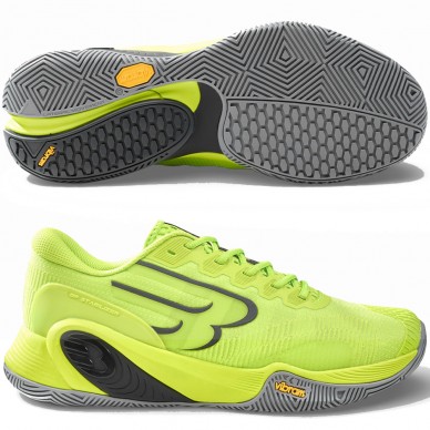 Bullpadel Hack Vibram 26V lime 2026 Padel shoes