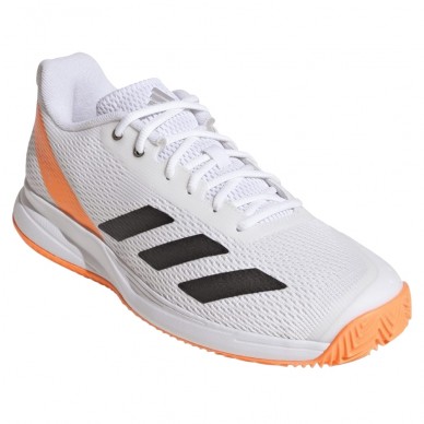 Adidas Courtflash Speed 2 white lucid orange 2026 padel shoes