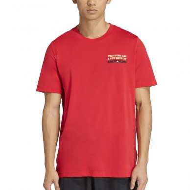 T-shirt Adidas Wanted red