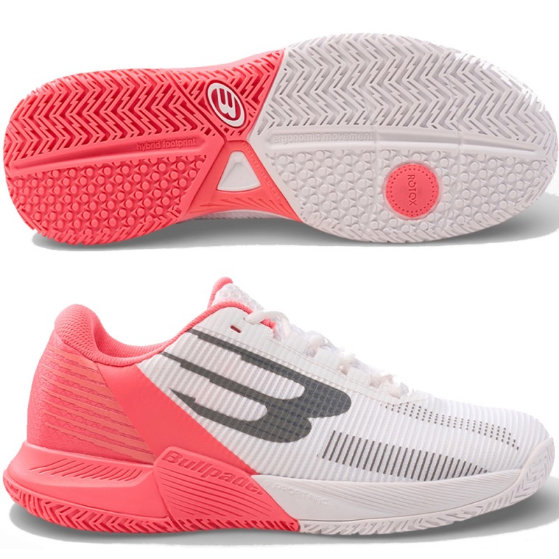 Bullpadel Performance Comfort Woman 26V White 2026 Padel Shoes