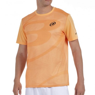 T-shirt Bullpadel Castil mandarina