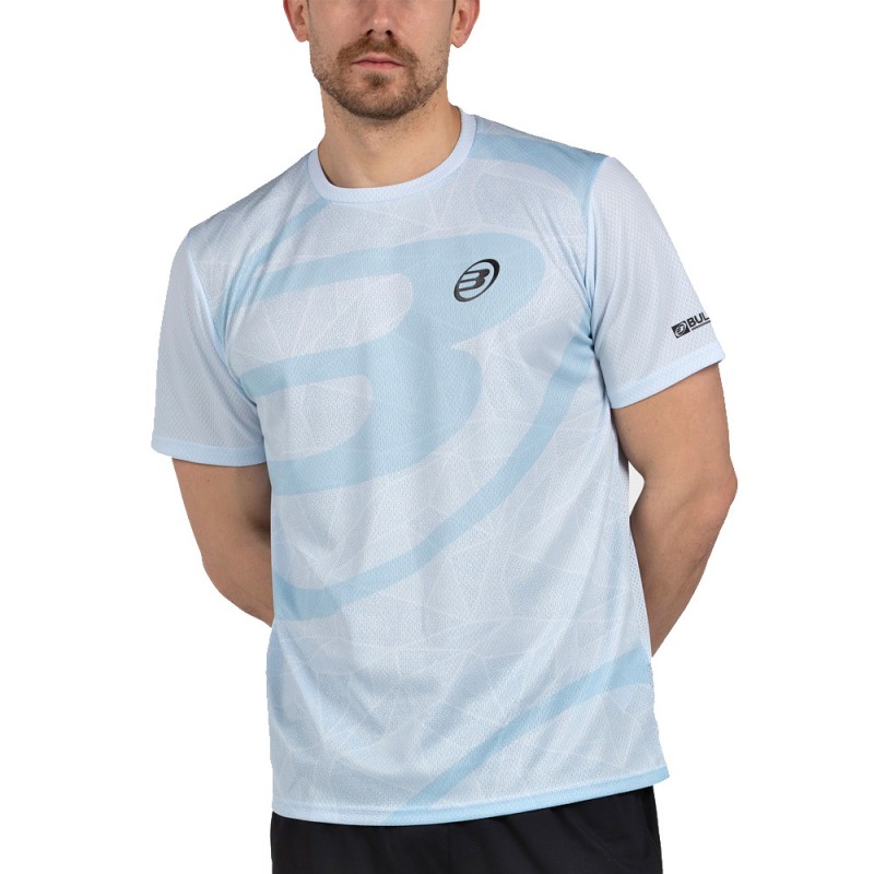 T-shirt Bullpadel Castil blue glaciar