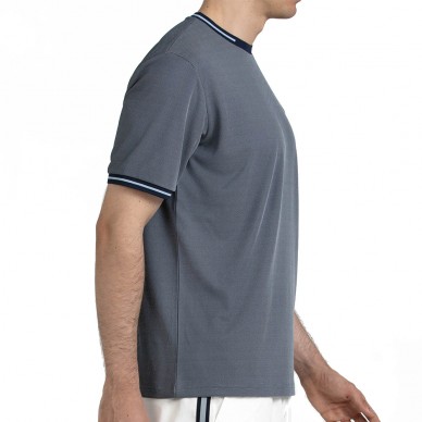 T-shirt Bullpadel Torreme navy blue bicolor