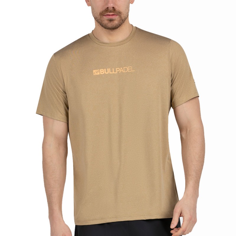 T-shirt Bullpadel Coledil ocher vigoré