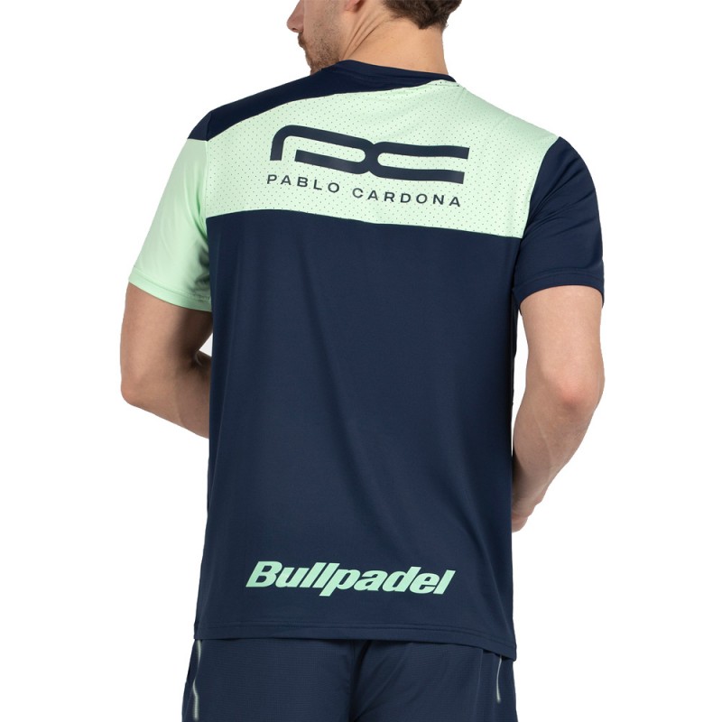 T-shirt Bullpadel Cardona 26V Deep Ocean