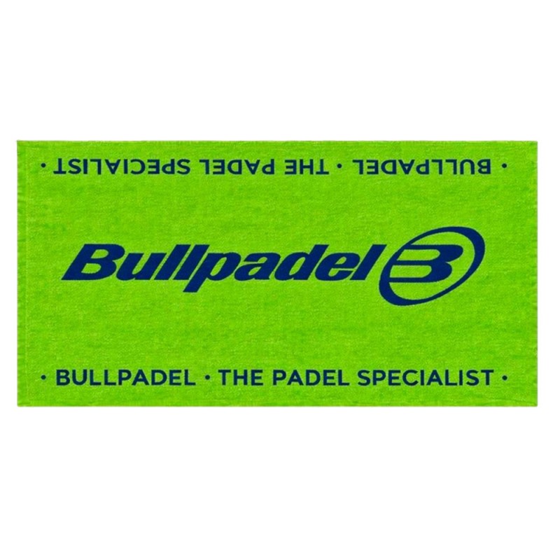 Towel Bullpadel BPTOWEL26 100X50 acid green