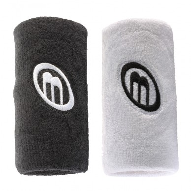 Wristbands Bullpadel BPMU262 Black White