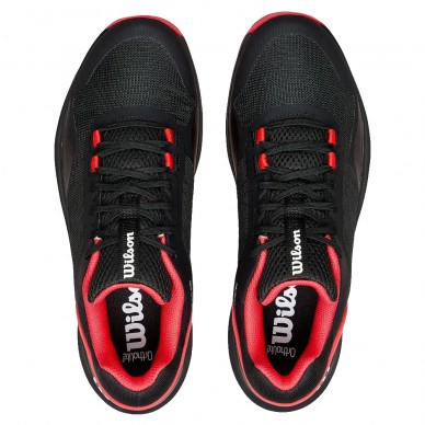 Wilson Hurakn Pro V2 black red 2026 Padel shoes