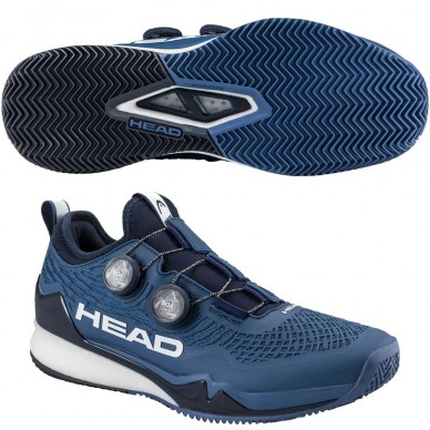 Head Endure Pro BOA Clay dark blue 2026 Padel Shoes