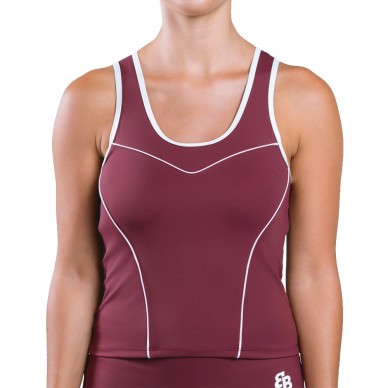 T-shirt BB Bordeaux maroon