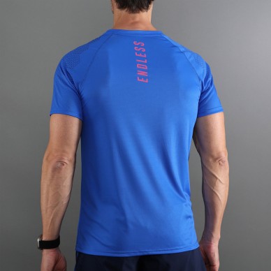 T-shirt Endless Feisty Hexagon royal
