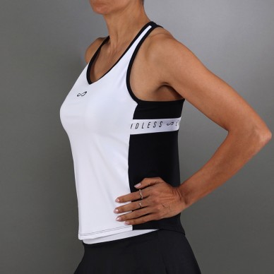 T-shirt Endless Allure white black