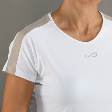 T-shirt Endless Mesh II white delave