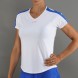 T-shirt Endless Mesh II white royal