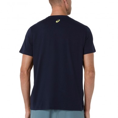 T-shirt Asics Court Core Graphic TEE blue