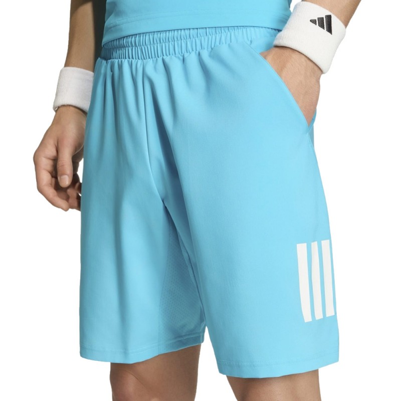 Short Adidas Club 3STR Cyan Blue