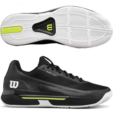 Wilson Rush Pro 5 Tour black 2026 padel shoes