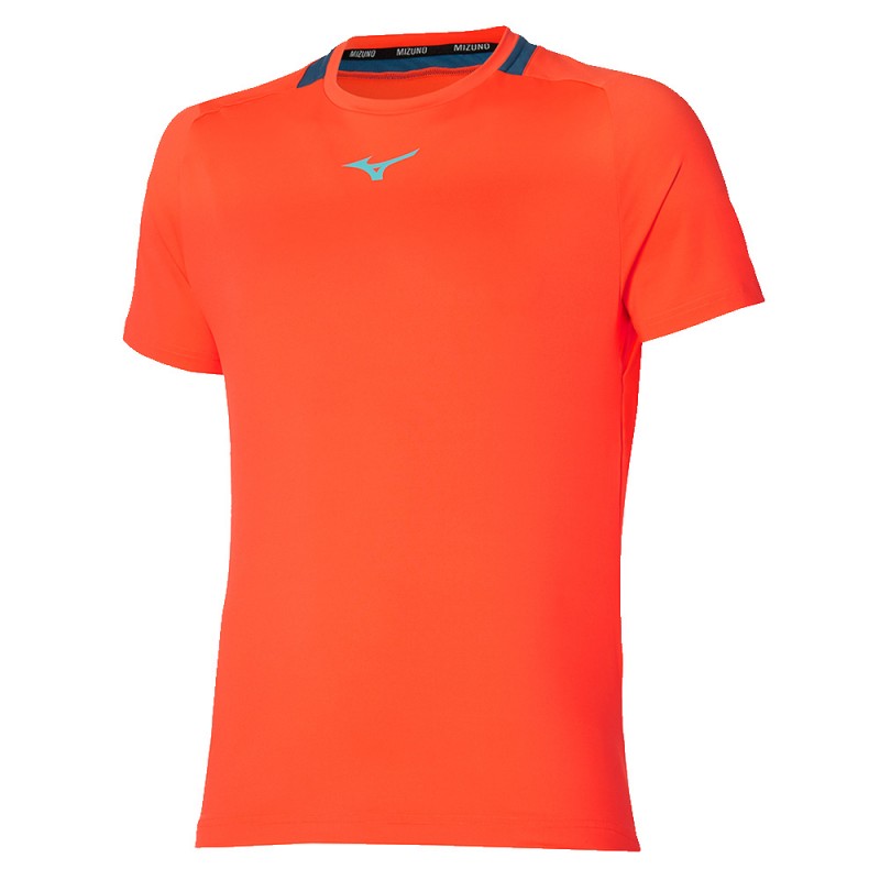 T-shirt Mizuno Tennis Tee red