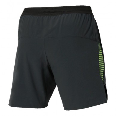 Short Mizuno Padel 7 Inches Amply Black