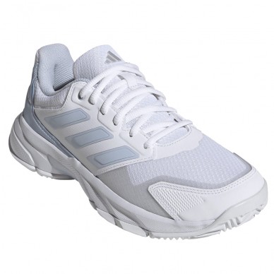 Adidas Courtjam Control 3 W crystal white silver 2026 padel shoes